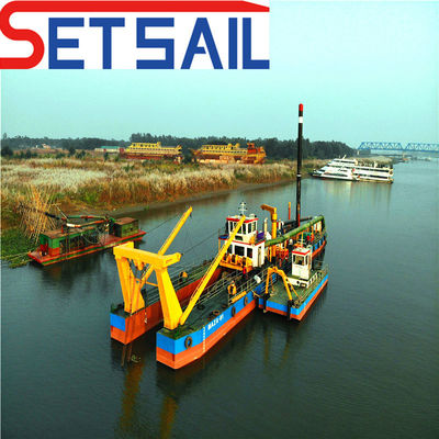 1500m3 moteur diesel dragueuse hydraulique de sable par pompe industrielle de Shijiazhuang QHCSD-122
