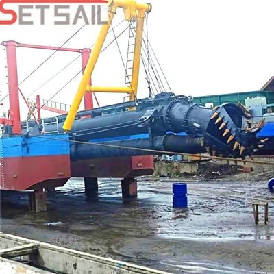 QH-D33 20 pouces de coupe aspirateur dragueuse de sable avec 7m hauteur totale et moteur diesel