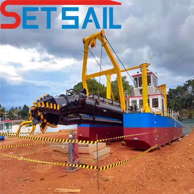 Dredgeur de sable professionnel Qihang avec système PLC Siemens et type hydrocyclone