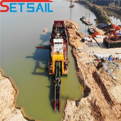 360000.000kg de poids brut Package Durable Cutter Suction Dredging Machinery pour le sable