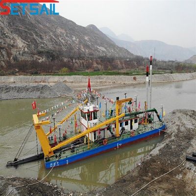 18 pouces Dredger à aspiration à coupe pour le Bangladesh Monnaie américaine épaisseur de plaque d'acier de fond de 12 mm