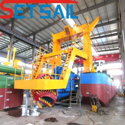 Rexroth et Parker Dredger hydraulique à aspiration de sable et d'or avec une hauteur de 1,5 à 3,2 m