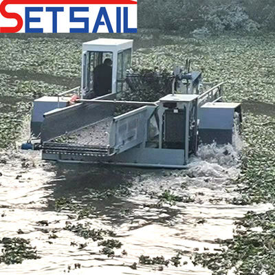 Demande personnalisée 0,55m-2m récolteurs de jacinte d'eau pour couper le transport de décharge