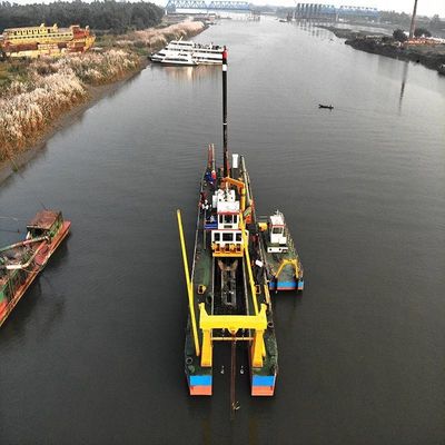 US 100000/ensemble de dragueuse hydraulique Diesel Enigne personnalisée avec pompe à aspiration et tige d'ancrage