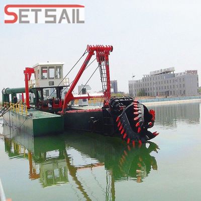 Système de contrôle Rexroth personnalisé Dredger à moteur hydraulique Cummins pour le sable de rivière