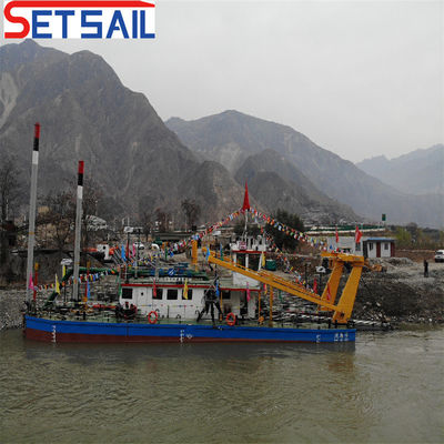 Dredger à sable à aspiration hydraulique personnalisé utilisant la boîte de vitesses Fada pour les exigences du client