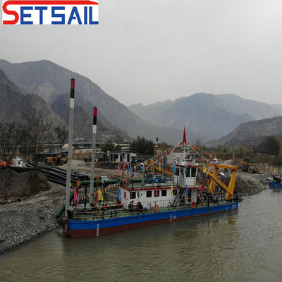 Dredger à sable à aspiration hydraulique personnalisé utilisant la boîte de vitesses Fada pour les exigences du client