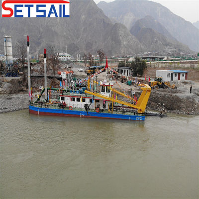 Dredger à sable à aspiration hydraulique personnalisé utilisant la boîte de vitesses Fada pour les exigences du client