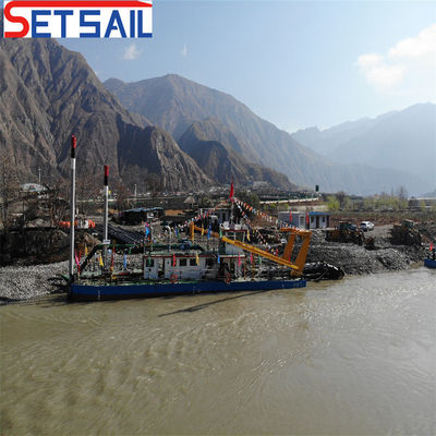 Dredger à sable à aspiration hydraulique personnalisé utilisant la boîte de vitesses Fada pour les exigences du client