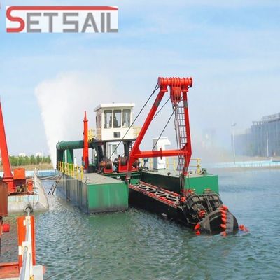 Coupeuse à moulin diesel pompe à sable à aspiration dragueuse avec générateur Cummins Stanford