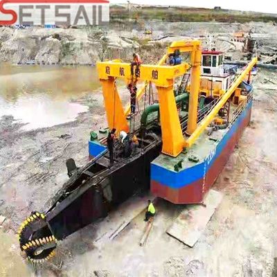 Type hydrocyclone Dredger à pompe à aspiration de sable Siemens sur mesure avec plaque d'acier Ccsb