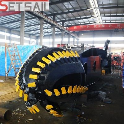 Type hydrocyclone Dredger à pompe à aspiration de sable Siemens sur mesure avec plaque d'acier Ccsb