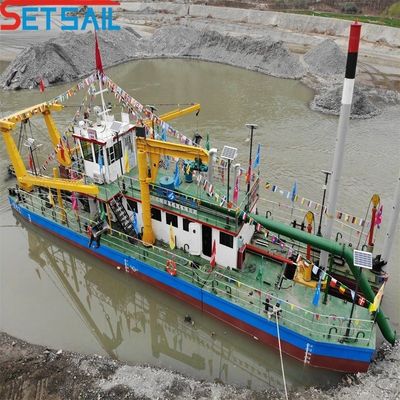 Dredger à aspiration avec moteur diesel Cummins et certification CE