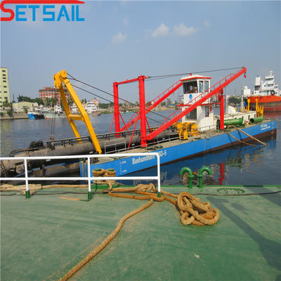 Dredger à aspiration avec moteur diesel Cummins et certification CE