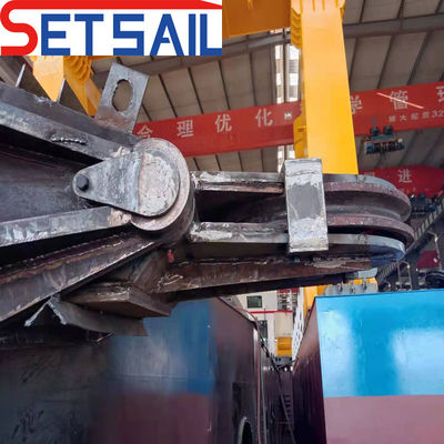 Marché américain Moteur diesel coupeur aspirateur dragueuse à sable avec pompe industrielle de Shijiazhang
