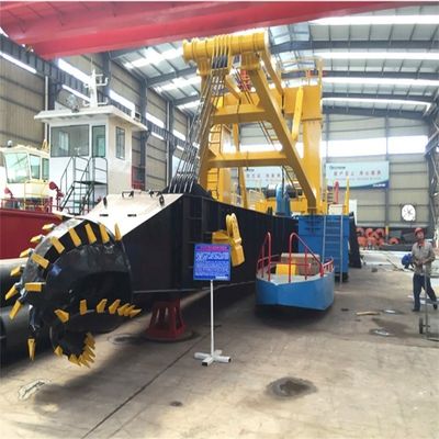 Service après-vente à vie Coupeuse diesel aspiratrice dragueuse à sable avec Rexroth hydraulique