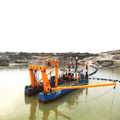 Dragueuse à aspiration à coupe durable pour pompage sous-marine et distance de décharge de 800 m à 6000 m