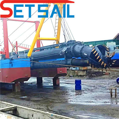 360000.000kg Package Poids brut moteur diesel pompe à boue coupeuse aspiratrice dragueuse pour le sable