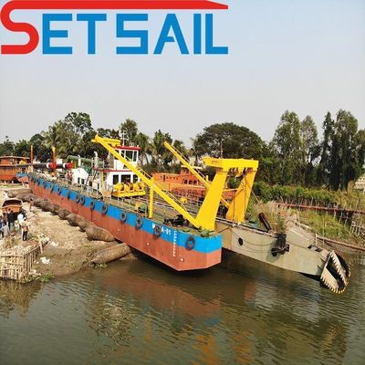 360000.000kg Package Poids brut moteur diesel pompe à boue coupeuse aspiratrice dragueuse pour le sable