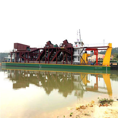 Équipement de dragage de sable fluvial Siemens PLC pour dragage de projet Épaisseur de plaque de pont 6-20 mm