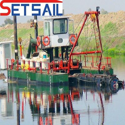 Tête de pompe 39-65m Port coupeur hydraulique Equipement de dragage par aspiration pour sable et limon