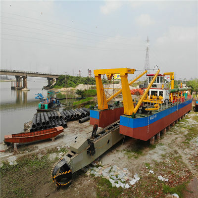 QHCSE-15 Équipement de dragage de sable fluvial par aspiration de coupe pour l'extraction précise de sable