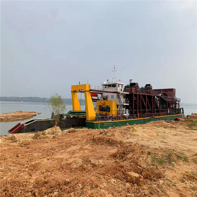QHCSE-15 Équipement de dragage de sable fluvial par aspiration de coupe pour l'extraction précise de sable