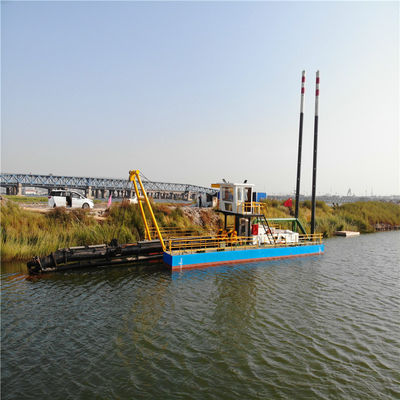Équipement de dragage par aspiration de coupe-puissance électrique pour rivière 6-20 mm épaisseur de plaque de pont