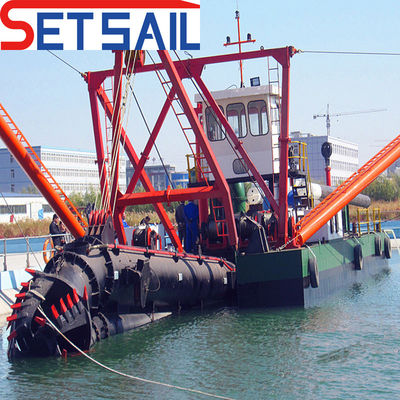 Demandes personnalisables Le treuil hydraulique de 14 pouces, le coupeur, l'aspirateur, le dragueur de boue pour le sable de rivière