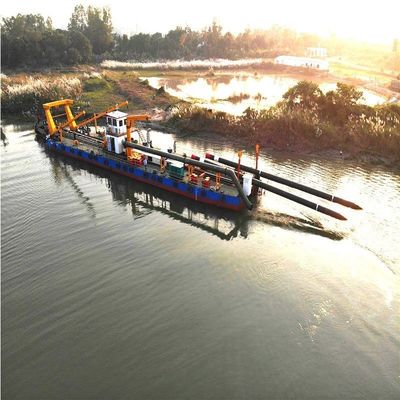 Dragueuse à sable de la rivière Shijiazhuang avec moteur auxiliaire Cummins de 100 kW à 2000 kW