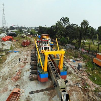 Dragueuse à sable de la rivière Shijiazhuang avec moteur auxiliaire Cummins de 100 kW à 2000 kW