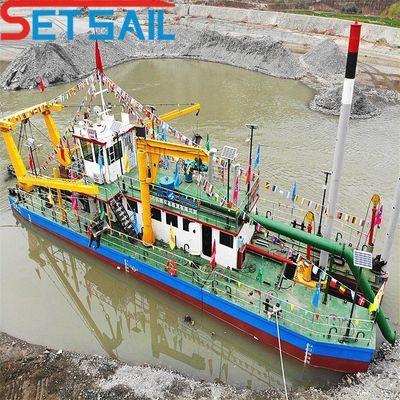 Système hydraulique à faible échec de 14 pouces Dredger d'aspiration pour une distance de décharge de 1500 m