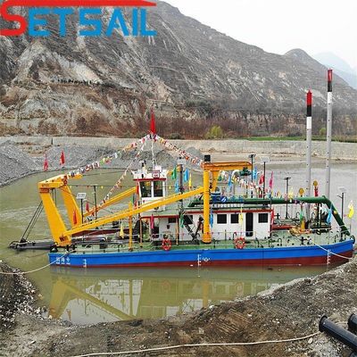 Système hydraulique à faible échec de 14 pouces Dredger d'aspiration pour une distance de décharge de 1500 m