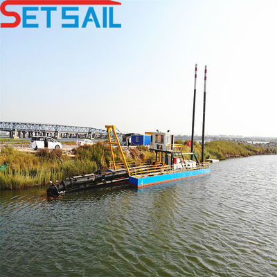 Système hydraulique à faible échec de 14 pouces Dredger d'aspiration pour une distance de décharge de 1500 m