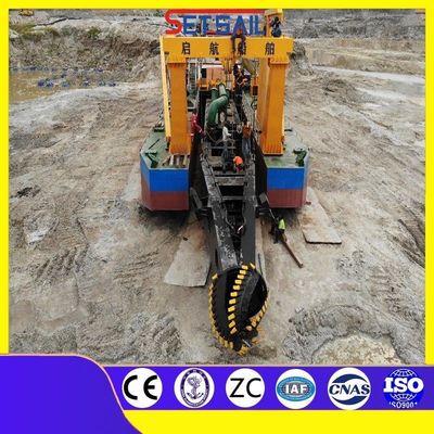 Puissance du moteur auxiliaire Cumins 100kw-2000kw pompe à sable coupeuse machine de dragage à aspiration