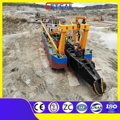 Cummins QHCSDM-20 Dredger à aspiration avec puissance électrique et capacité 60-4000m3