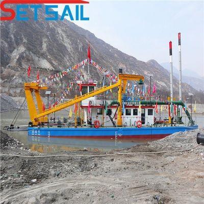 Hydrocyclone Cyclone Type 12 Inch Cutter Suction Sand Dredger pour la rivière 53 Mètre tête