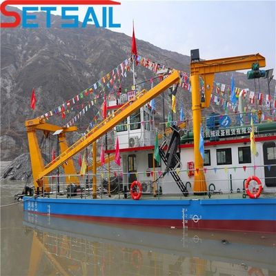Hydrocyclone Cyclone Type 12 Inch Cutter Suction Sand Dredger pour la rivière 53 Mètre tête