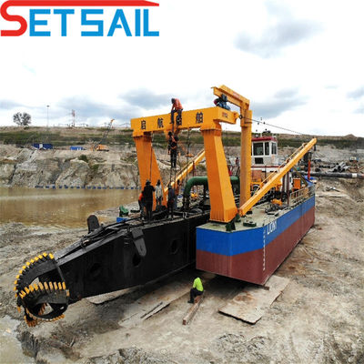 Machines de désherbage de sable à aspiration à haute capacité avec pompe sous-marine