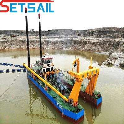 Machines de dragage de sable à aspiration de 12 pouces avec Rexroth hydraulique et tête de 53 mètres