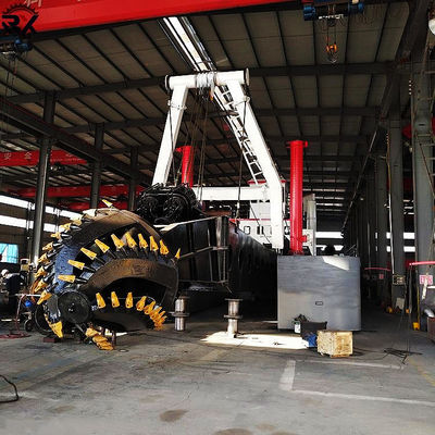 Machine de dragage de sable à aspiration avec consommation de carburant 34L-500L