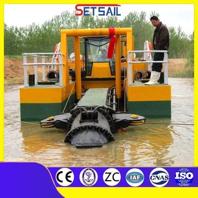 Une drague à aspiration de 10 pouces pour le sable de rivière sur demande personnalisée et Rexroth hydraulique