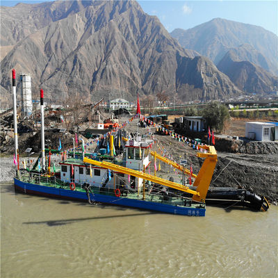 53 Meter Head Full 10 Inch Cutter Suction Dredger Coût d'expédition et système de surveillance
