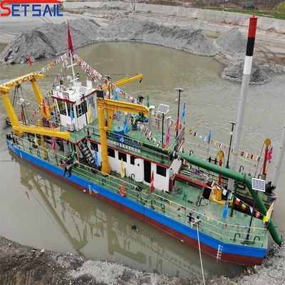 Type de moteur diesel 10 pouces coupeur réservoir d'aspiration dragueuse de sable 31,1 Mètre longueur totale