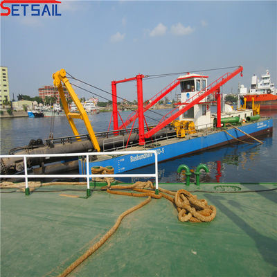 Type de moteur diesel 10 pouces coupeur réservoir d'aspiration dragueuse de sable 31,1 Mètre longueur totale