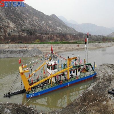 Type de moteur diesel 10 pouces coupeur réservoir d'aspiration dragueuse de sable 31,1 Mètre longueur totale