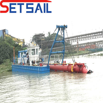 50 à 100 pièces Dents de coupe Système hydraulique dragueuse de sable pour rivière par HK Shijiazhuang