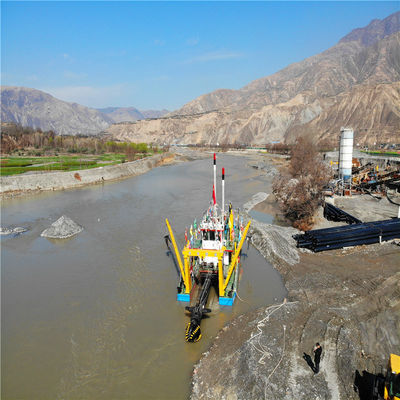 Dredger à aspiration à coupe de 10 pouces pour équipement de dragage professionnel de la rivière Lake