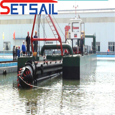 68000.000kg Package Poids brut 10 pouces Dredger à aspiration à coupe avec moteur diesel