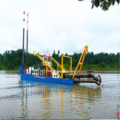 CTN type fente 10 pouces Dredger à aspiration pour le sable Temps de travail réduit Dredger de 10 pouces